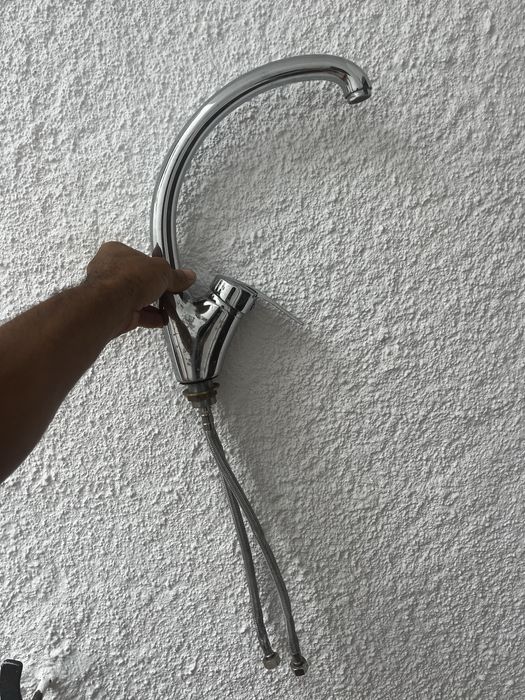 Bacia de cozinha inox 2 bacias como novo + torneira