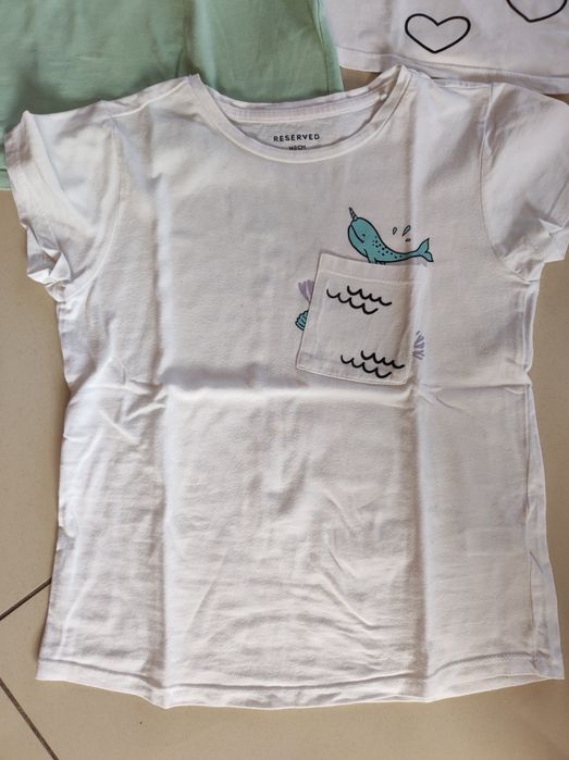 T-shirty 140 cm Reserved dla dziewczynki