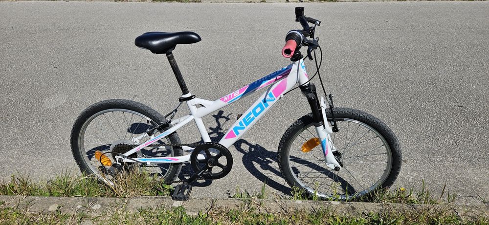 Bicicleta criança roda 20 NEON