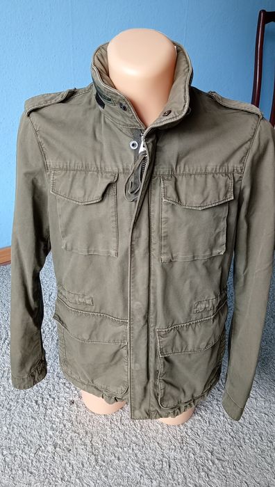 Kurtka męska przejściowa jesienna Marco polo r.S khaki military style