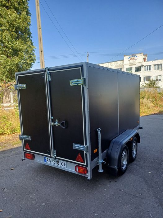 Прицеп фургон легковий автомобільний. Причіп розміром 3200х1560х2000мм