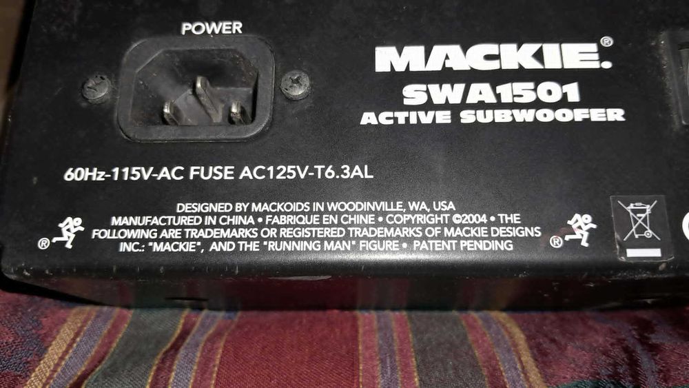 Підсилювачі модулі 2 штуки  MACKIE SWA1501