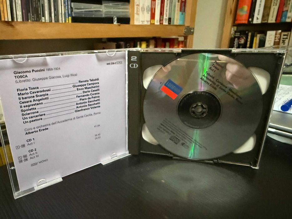 Puccini – Tosca – Tebaldi, Campora, Mascherini – Alberto Erede