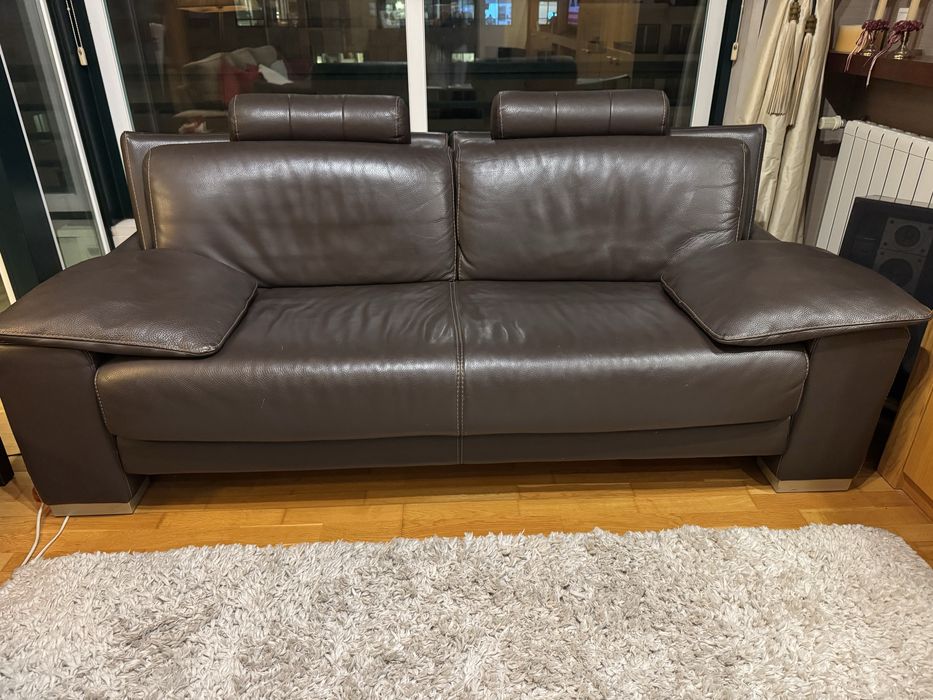 Sofá em pele Divani & Divani