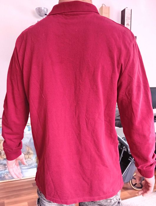 Bluza męska burgundowa.