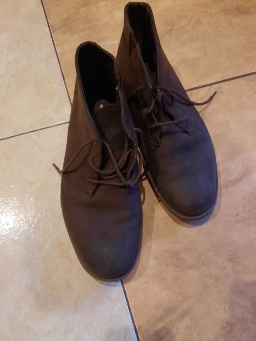 Buty męskie skórzane timberland