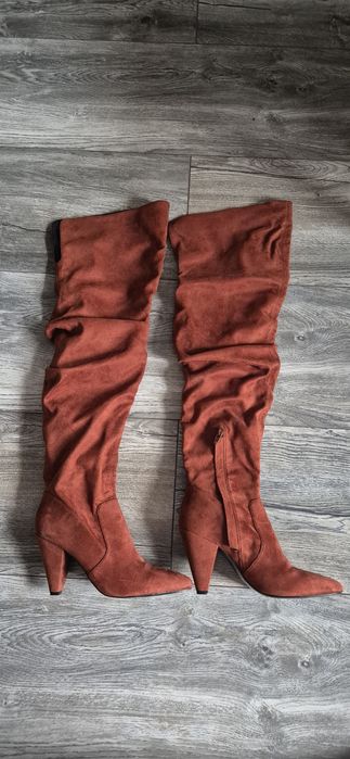Piękne kozaki za kolano rozm. 36