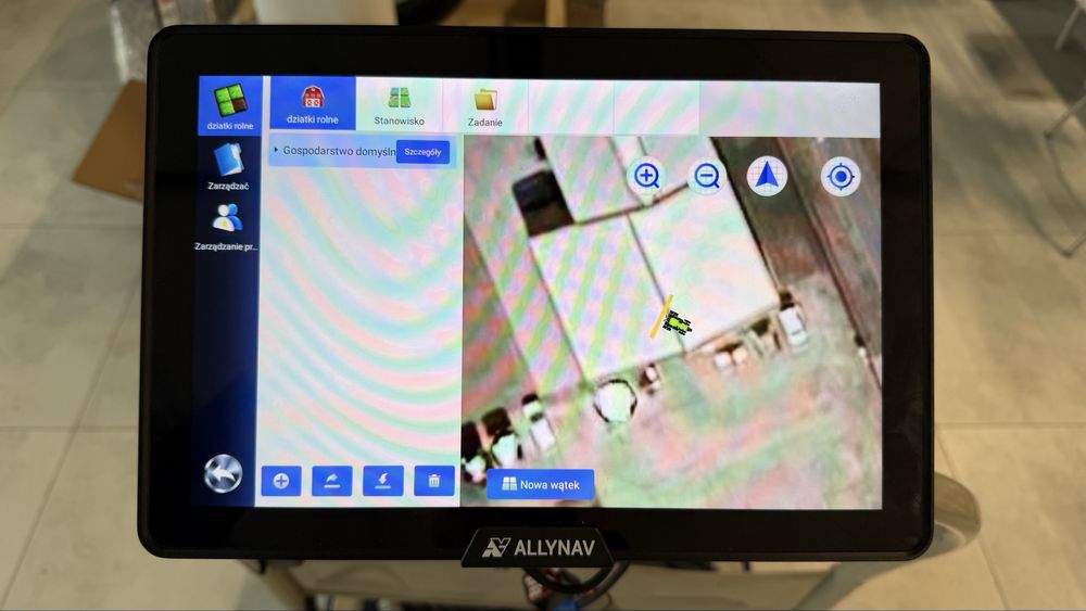 Komputer Nawigacja rolnicza terminal ISOBUS