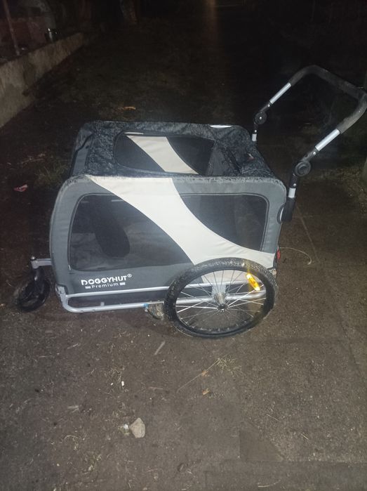 Wózek rowerowy dla psa  transporter