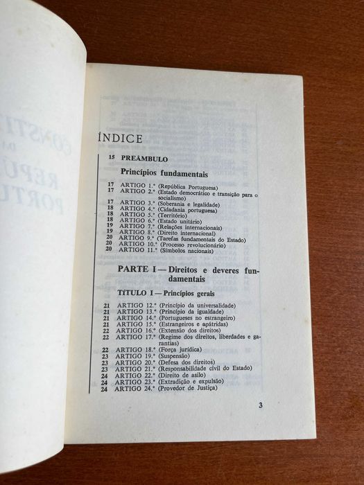 Constituição da República Portuguesa - 1976