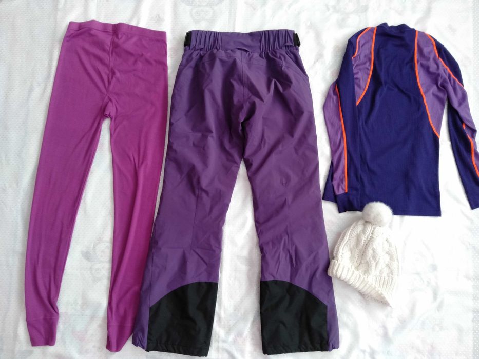 Komplet narciarski 164/168 dla dziewczyny