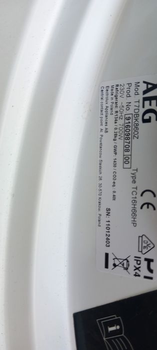 Maquina secar para peças