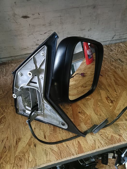 Vw volkswagen t5 transporter caravelle prawe lusterko 5pin czarne eu