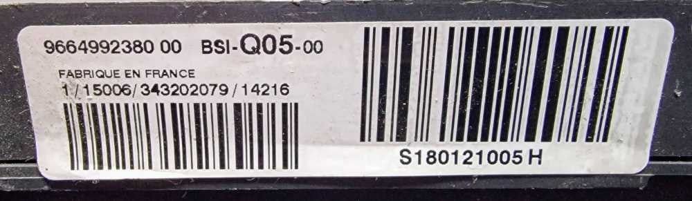 Caixa Fusíveis / SAM / BSI 9664992380 - PEUGEOT 508 I