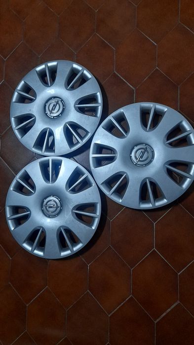 2 Tampas Opel para roda  15"