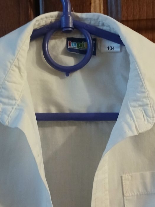 Біла сорочка 104 (Lupilu)