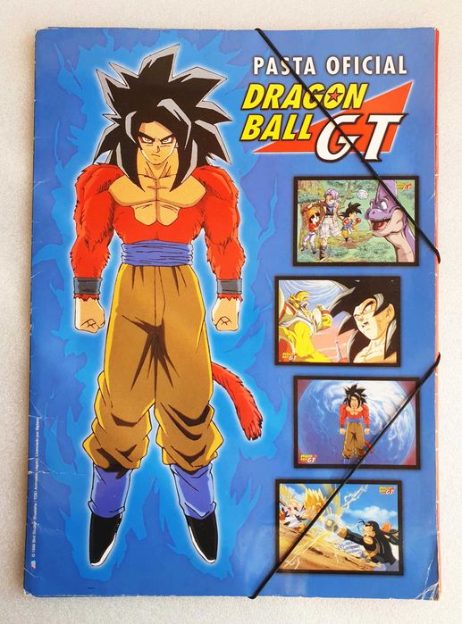 Pasta Oficial ~ "Dragon Ball GT" ~ Com os 4 Posters ~ Bird Studio 1996 ~ RARA