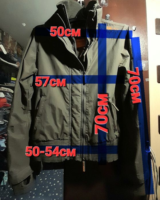 Superdry мужская ветровка, брендовая куртка весна-осень