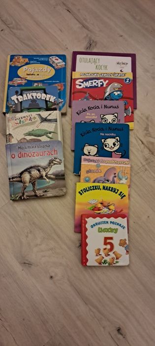 Książeczki dla najmłodszych.