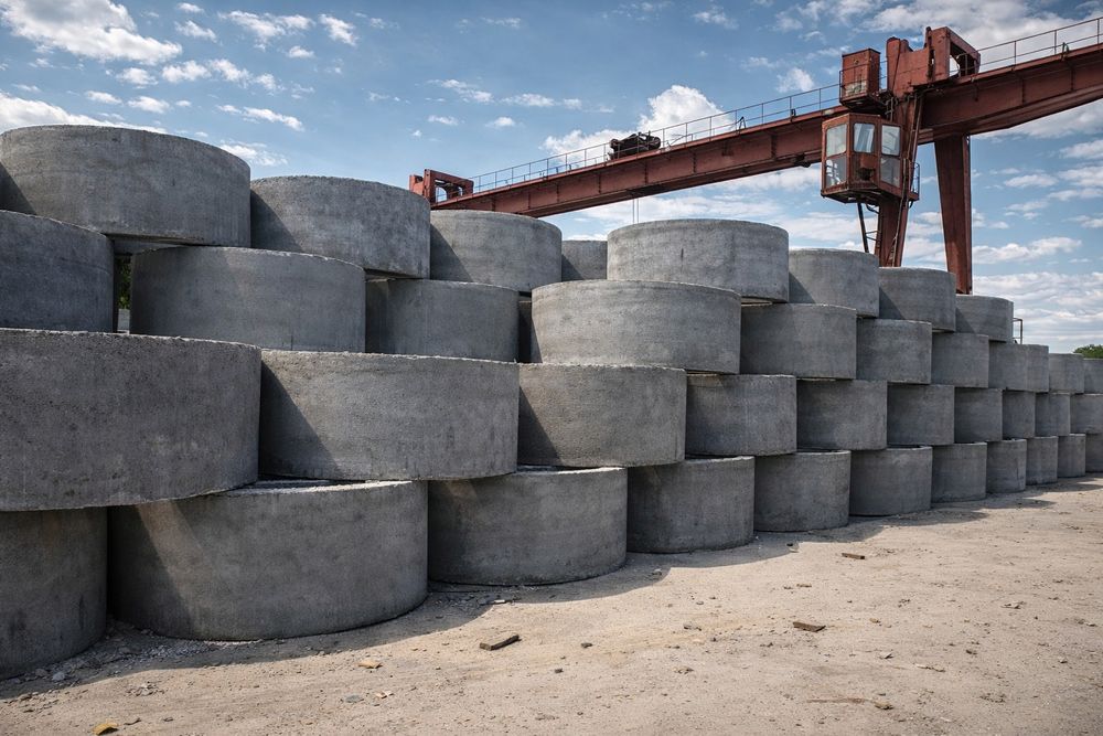 Септик бетонний для дому, встановлення під ключ М300(5.5,8,10) куб