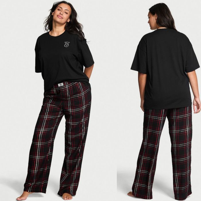 Піжама victoria's secret 100 % бавовна костюм victoria's secret капці