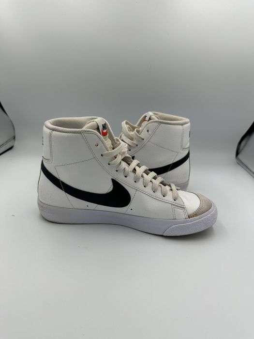 Sneakersy trampki skórzane wysokie Nike Blazer Mid 38,5