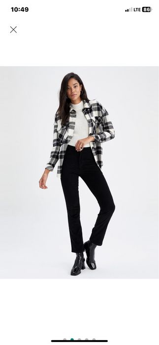 Штани вільвет DeFacto чорні нові