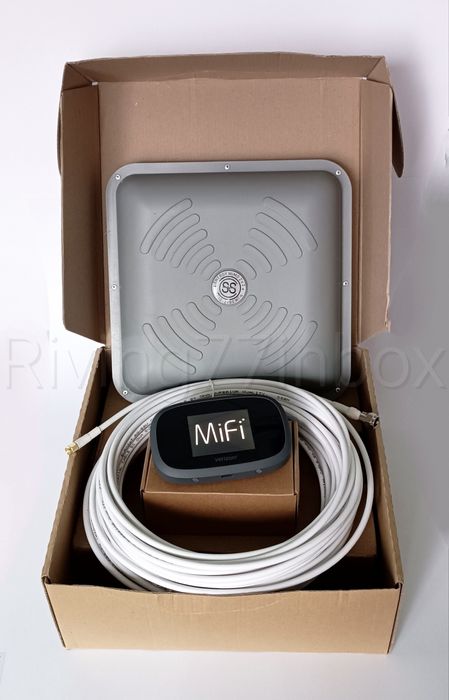 Комплект 4G Интернета для Авто,Дома,Дачи/MiFi8800L+Усиливающая Антенна