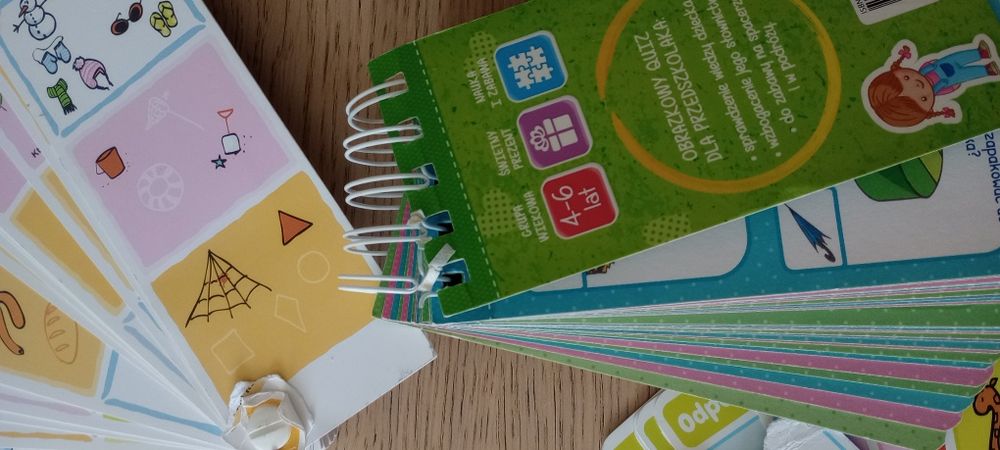 Fiszki dla dzieci quiz zagadki