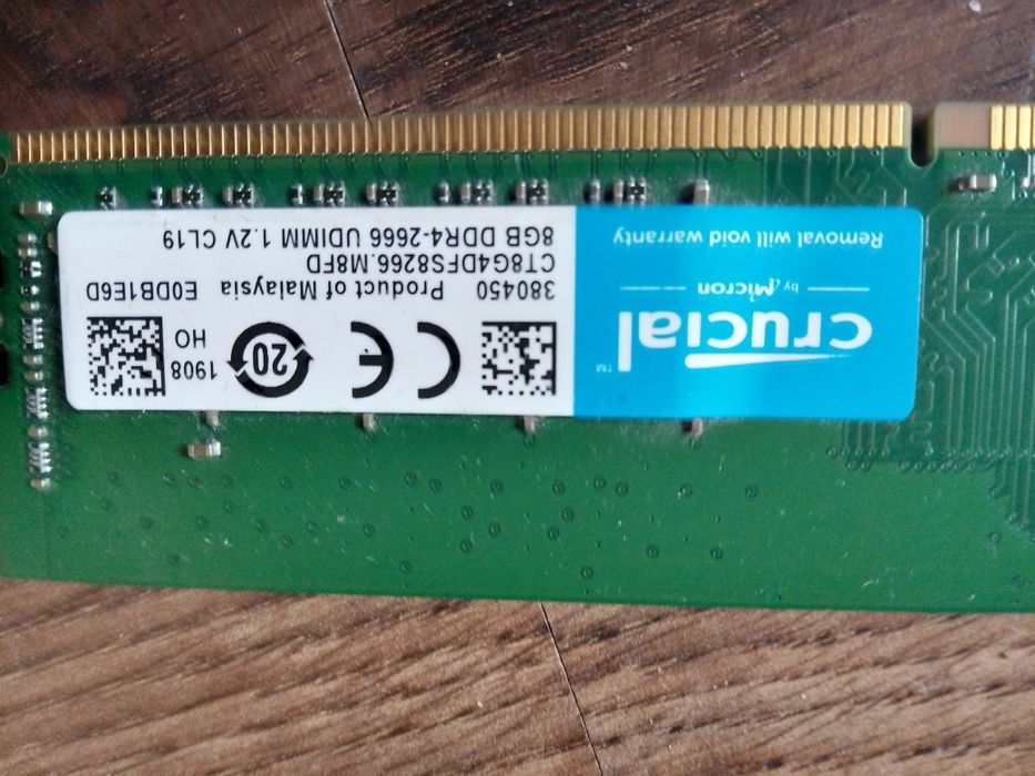 DDR4 pamięć 8GB Hyrican crucial