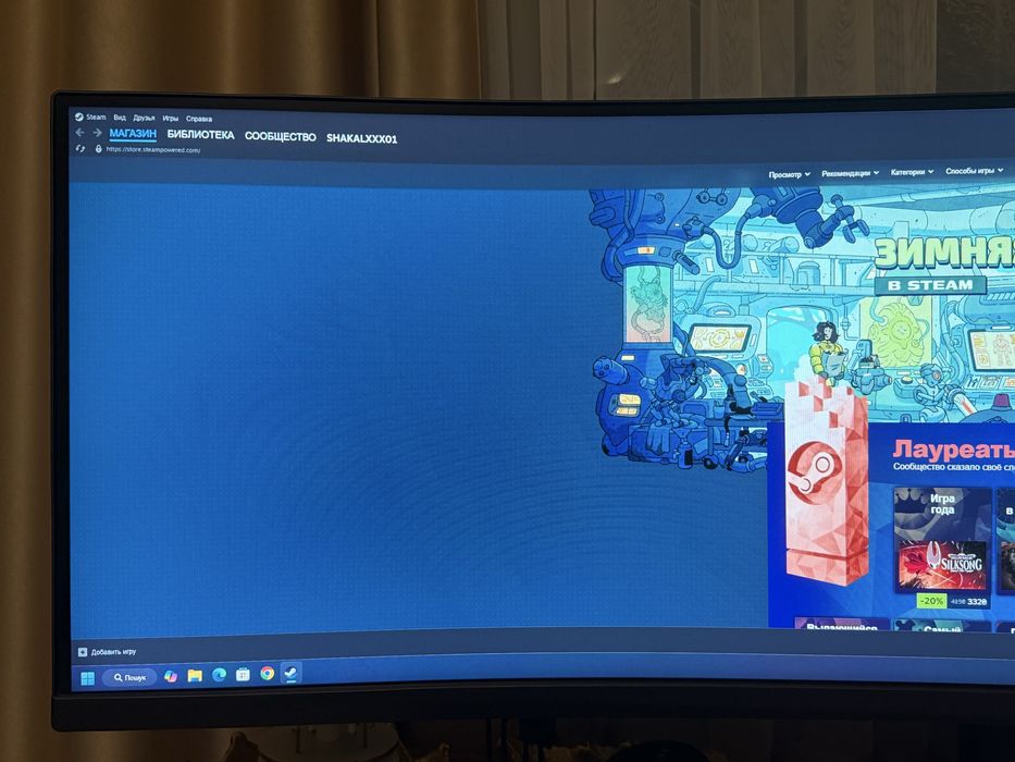 Монитор ASUS ROG STRIX XG49VQ HDR б/у в идеальном состоянии