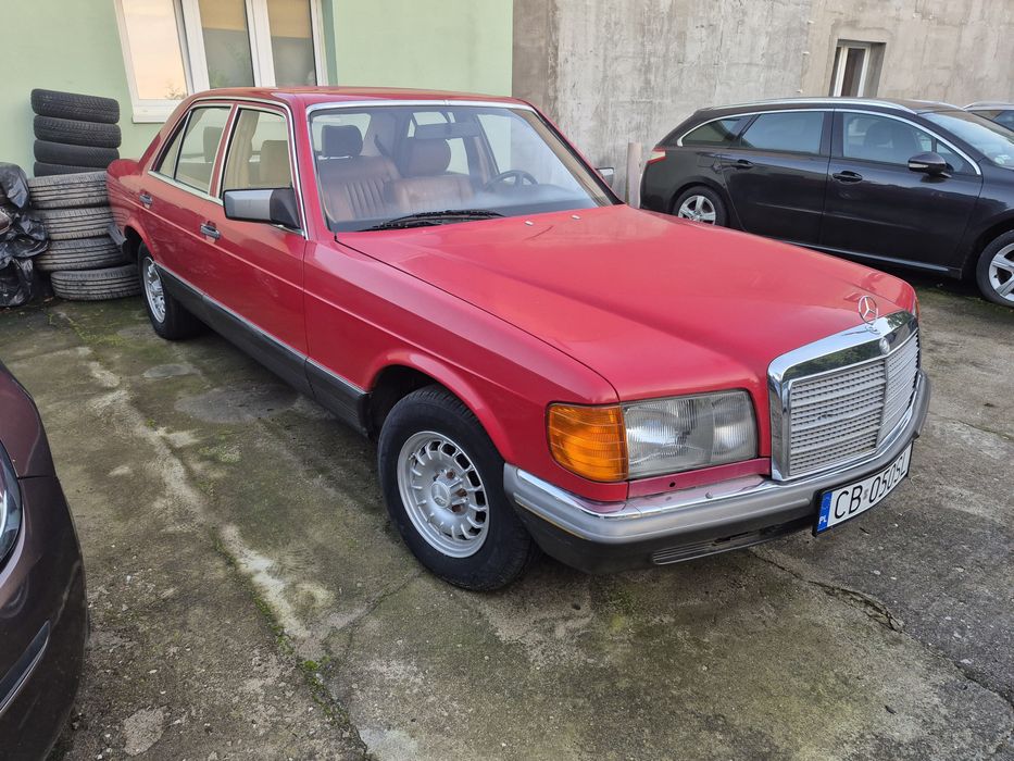 Mercedes 280se 162.000km 1980r zamiana