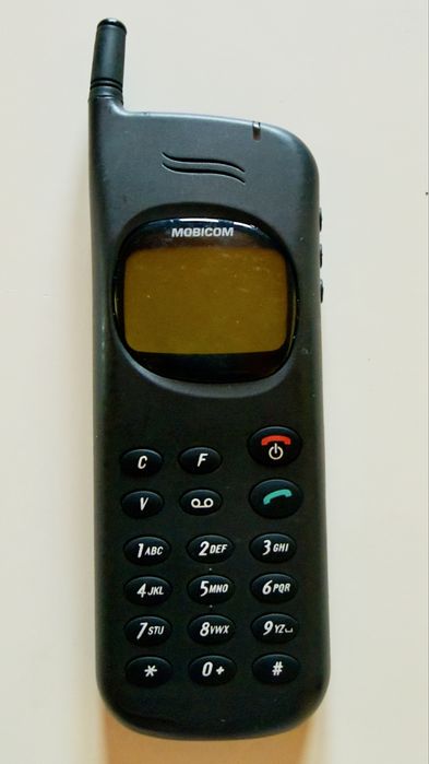 Telemóvel Sagem Mobicom Antigo Vintage com Antena – Colecionador