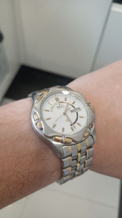 Seiko Kinetic Day-Date 5M43-0A70 | Po Serwisie