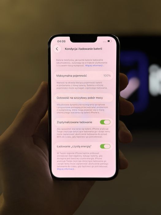 RATY 0% iPhone 13 Pro 128GB BATERIA 100% GWARANCJA 12 miesiecy!!!