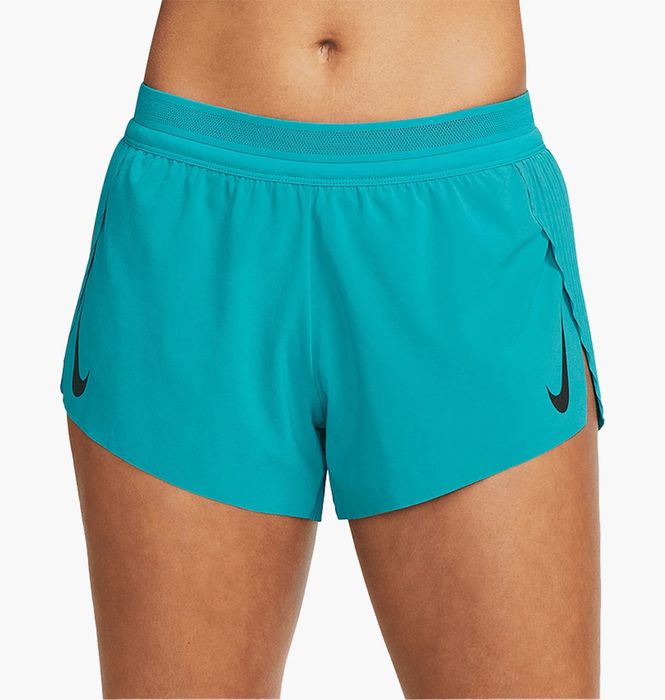 Nike Dri-Fit Aeroswift Short Turquoise шорти жіночі спортивні