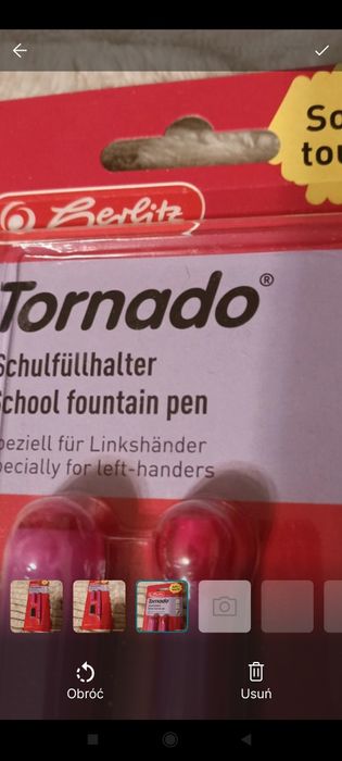 Pióro wieczne Herlitz Tornado.