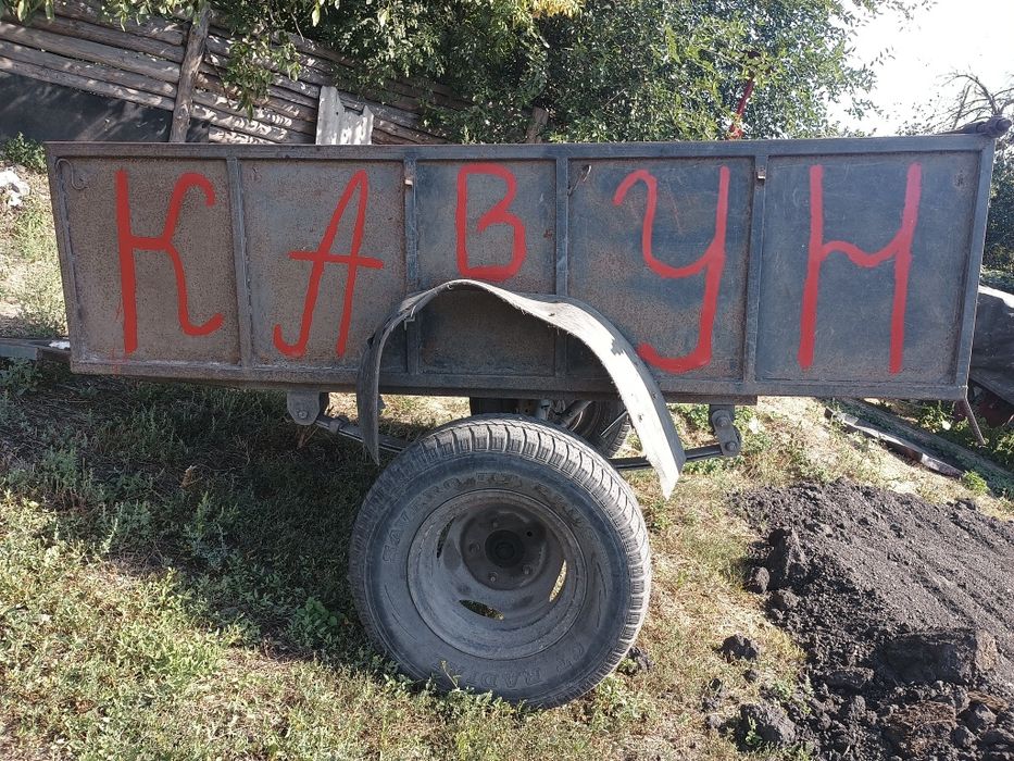 Великий саморобний причеп