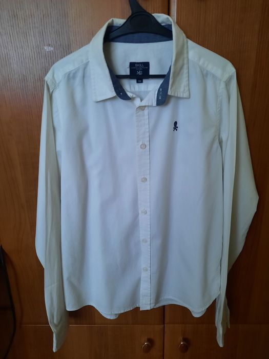 Сорочка біленька на хлопчика розмір 158