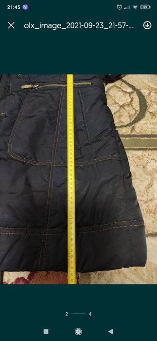 Пуховик куртка пальто жіноче 48-50 розмір