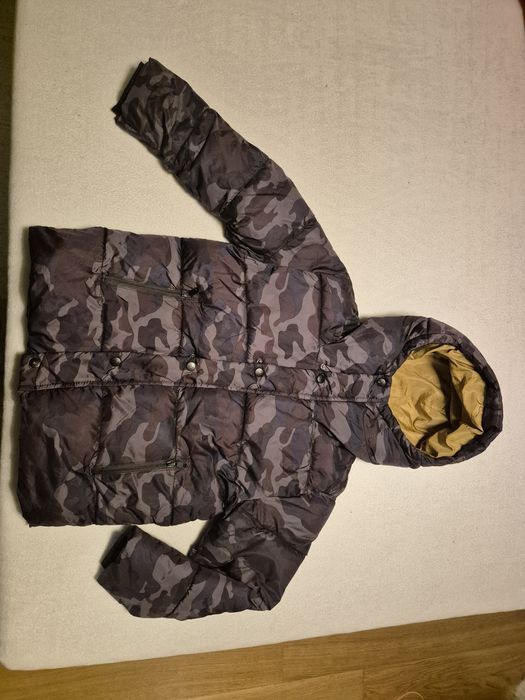 Zara kurtka zimowa moro r. 128