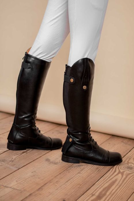 Чоботи для верхової їзди шкіряні
