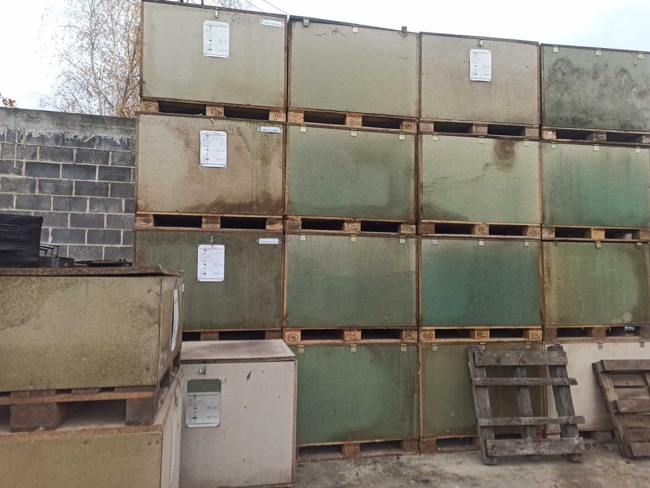 Skrzyniopaleta wojskowa 120 x 80 x 97 cm