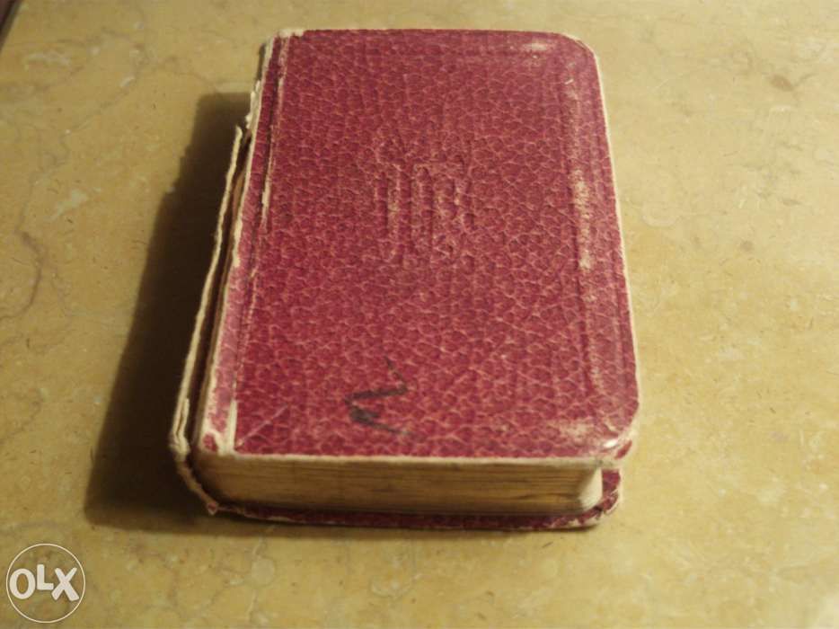 Livro de orações Católicas, em Francês, de 1931