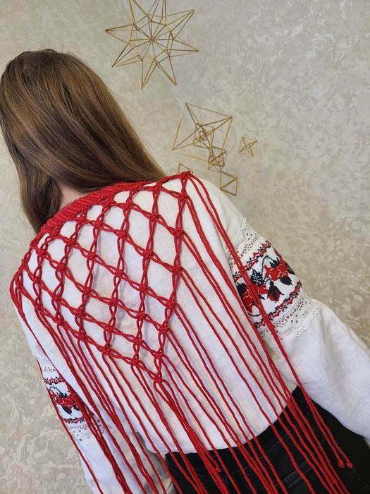 Пояс-макраме, припинда, хустина