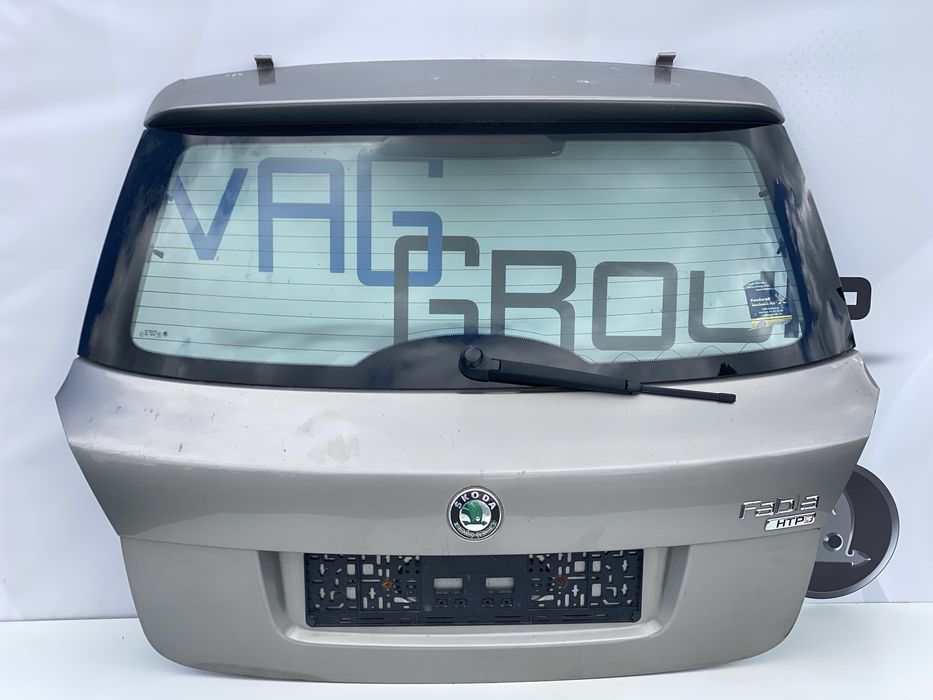 Кришка багажника шкода фабія 2 універсал, ляда задня фабія 2 хечбек