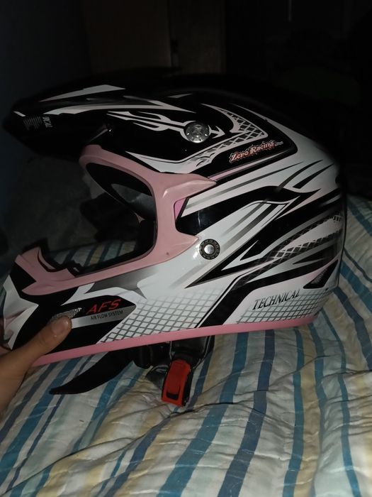 Capacete de mota