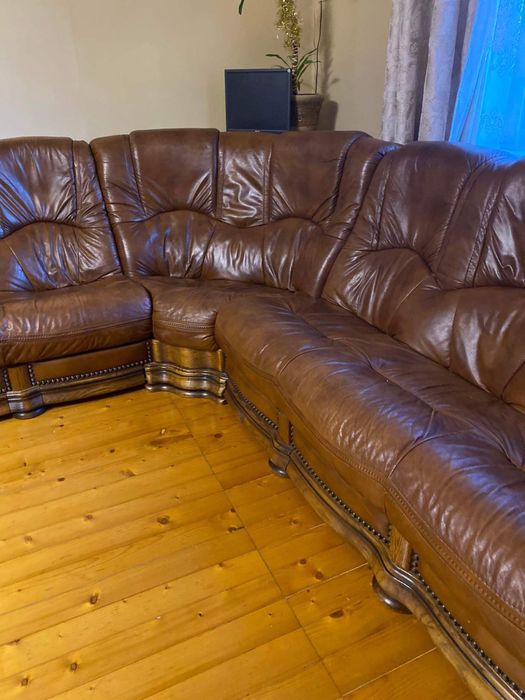 Продам дуже гарний шкіряний куток 2.2/2.2