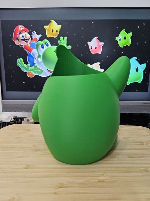 Porta-Objetos / Balde Multiusos Estilo Luma (Super Mario)