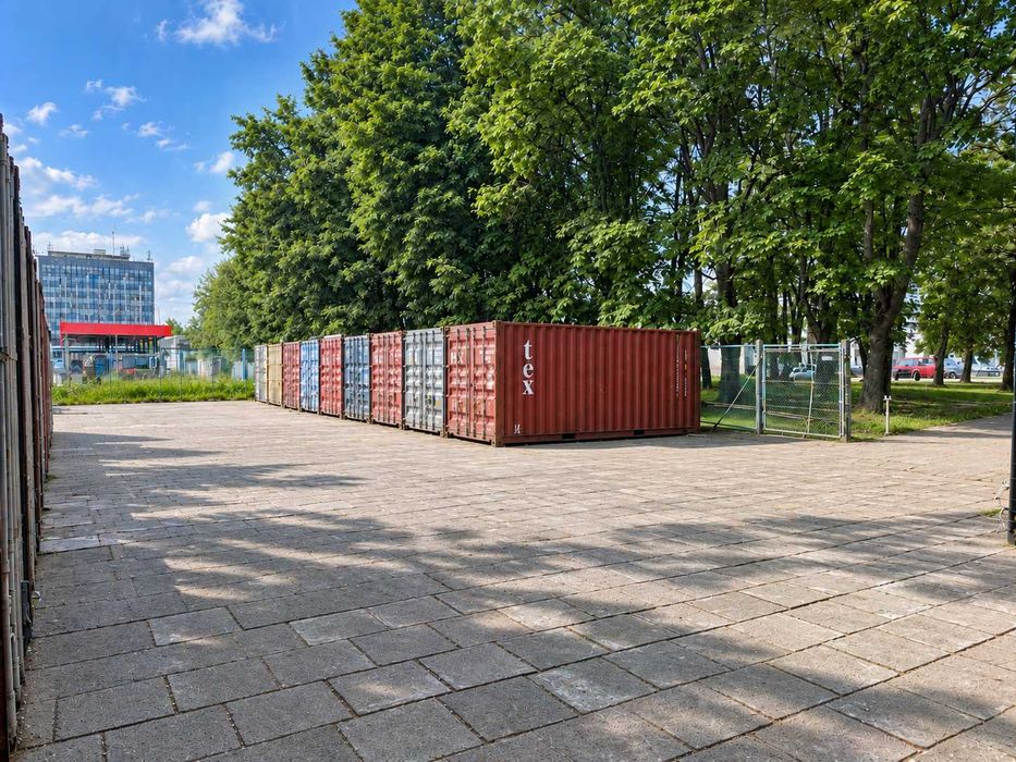 Kontenery magazynowe do wynajęcia ul. Wersalska I 14-28 m² I Prąd I 24/7 I Ogrodzenie - Widok 2